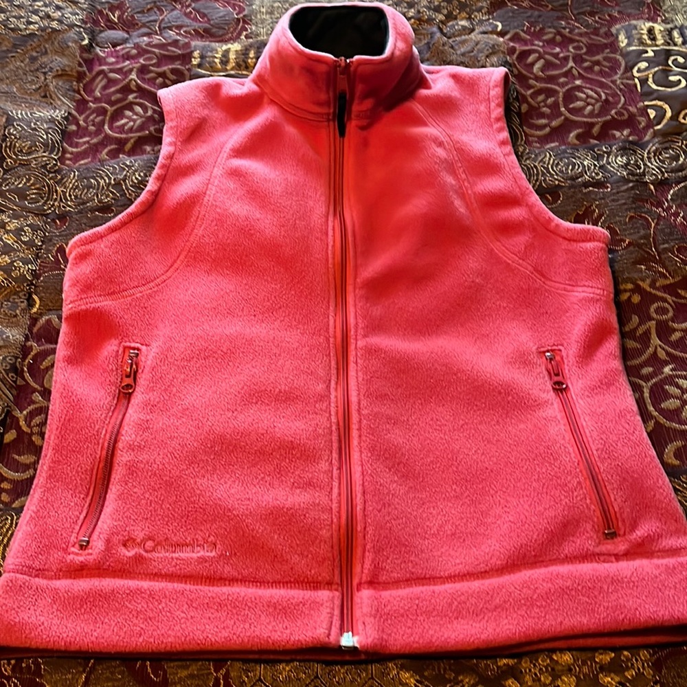 Columbia Micro Fleece Full Zip Vest
